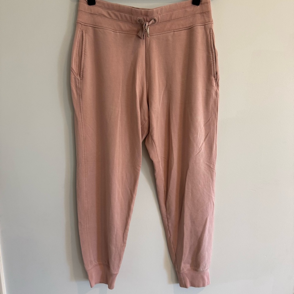 Athleta Dusty Rose Drawstring Joggers Women’s Size Medium #166